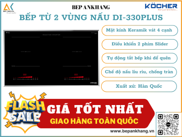 BẾP TỪ ĐÔI KOCHER DI-330PLUS - Made in Korea